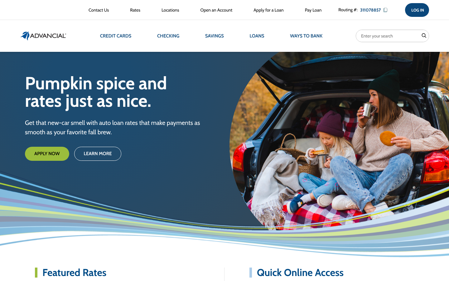 A Modern Platform for a Credit Union and Its Data Center Brand (after)
