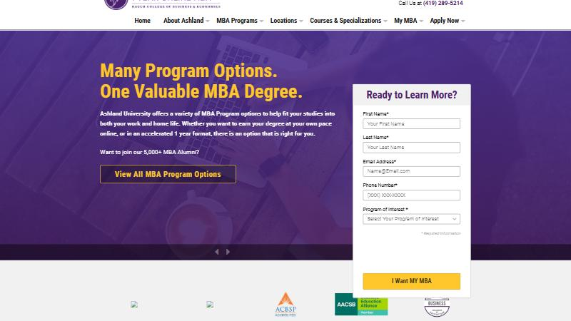 An MBA Website and Campaign That Filled Multiple Cohorts
