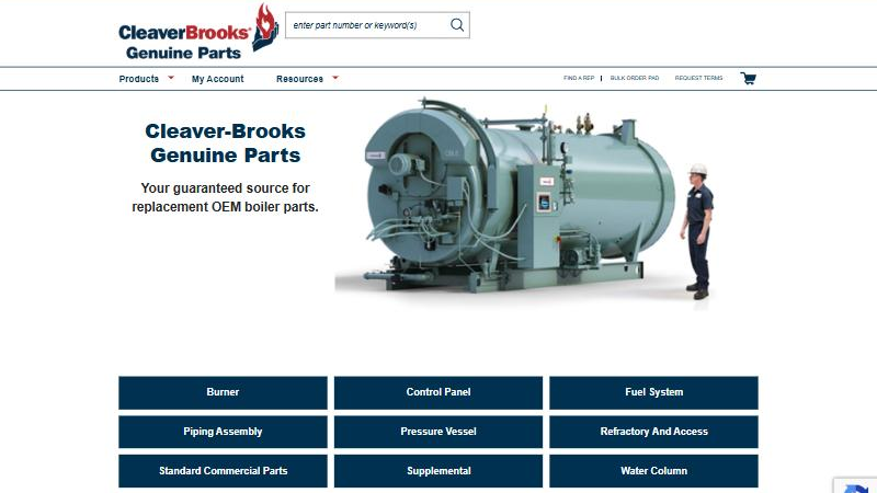A Corporate Site and Parts Store on One Platform