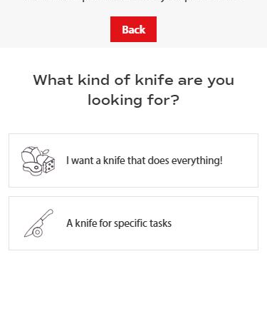 The Knife Finder