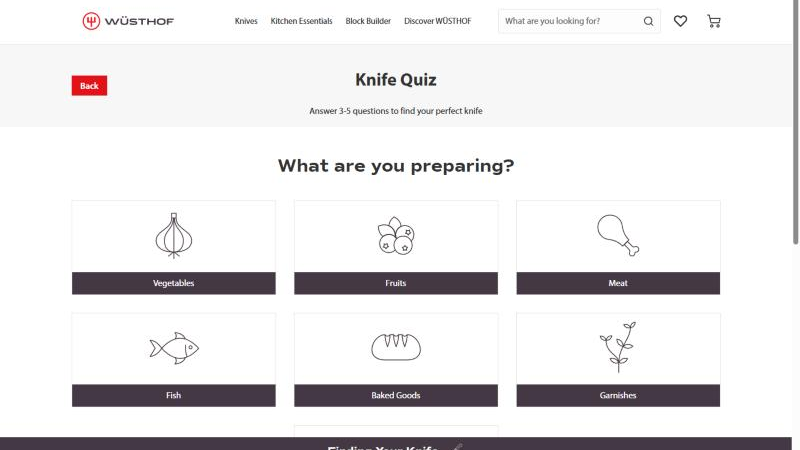 The Knife Finder